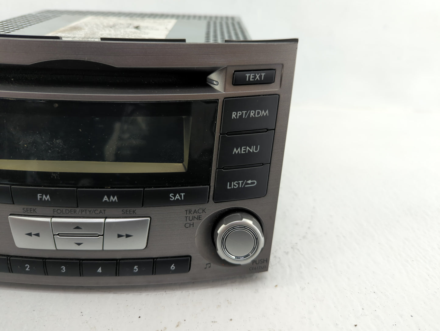 2012-2014 Subaru Legacy Am Fm Cd Player Radio Receiver - Oemusedautoparts1.com