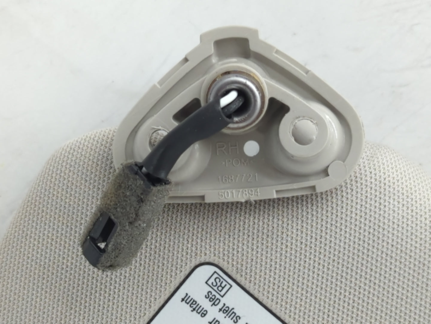 2010-2014 Subaru Legacy Sun Visor Shade Replacement Passenger Right Mirror Fits Fits 2010 2011 2012 2013 2014 OEM Used Auto 