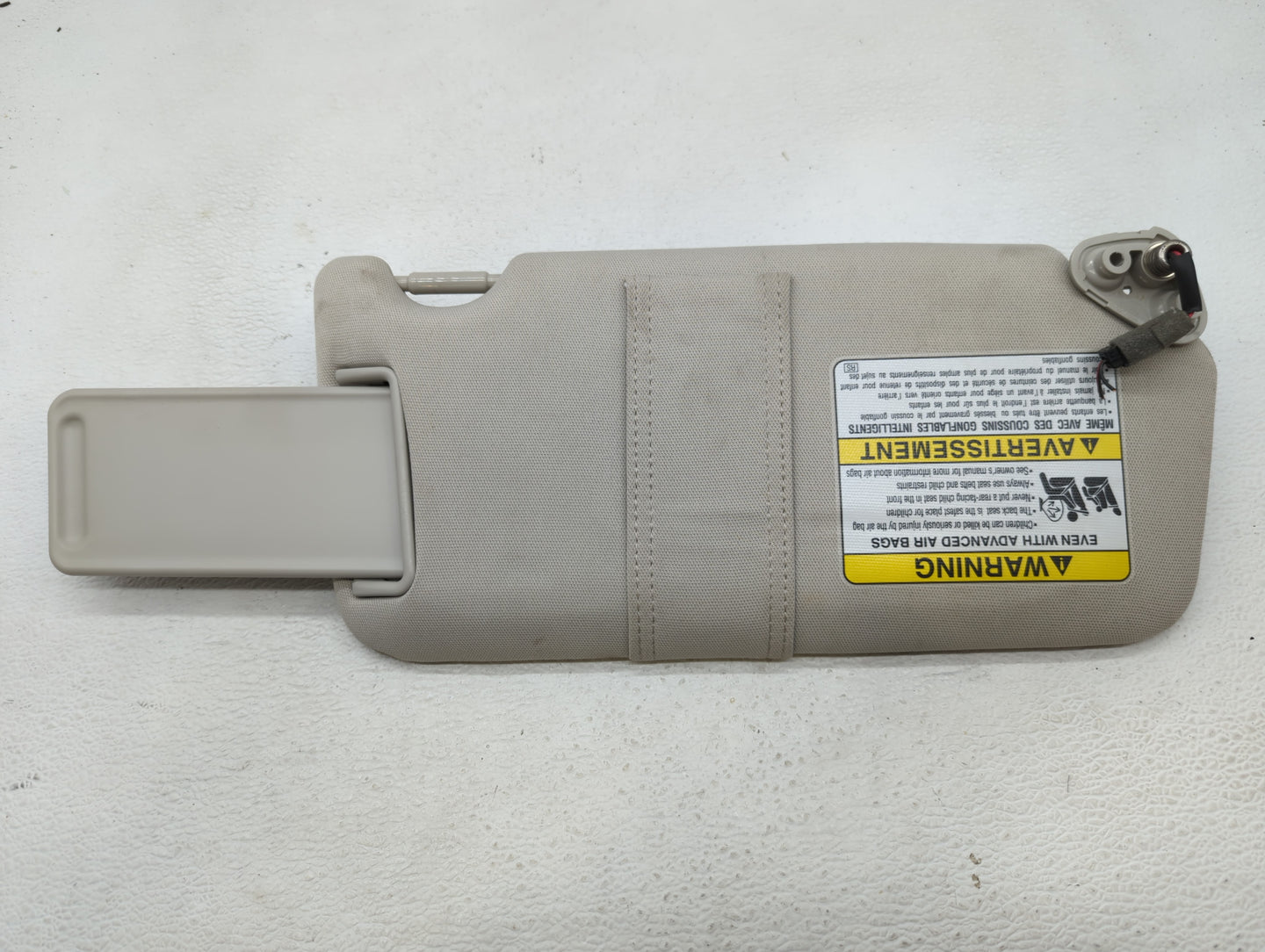 2012-2014 Subaru Legacy Sun Visor Shade Replacement Driver Left Mirror Fits Fits 2012 2013 2014 OEM Used Auto Parts - Oemuse