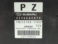 2013-2014 Subaru Legacy PCM Engine Control Computer ECU ECM PCU OEM P/N:22765AE07C TN112700-1785 Fits Fits 2013 2014 OEM Use