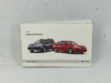 2013 Subaru Legacy Owners Manual Book Guide OEM Used Auto Parts - Oemusedautoparts1.com