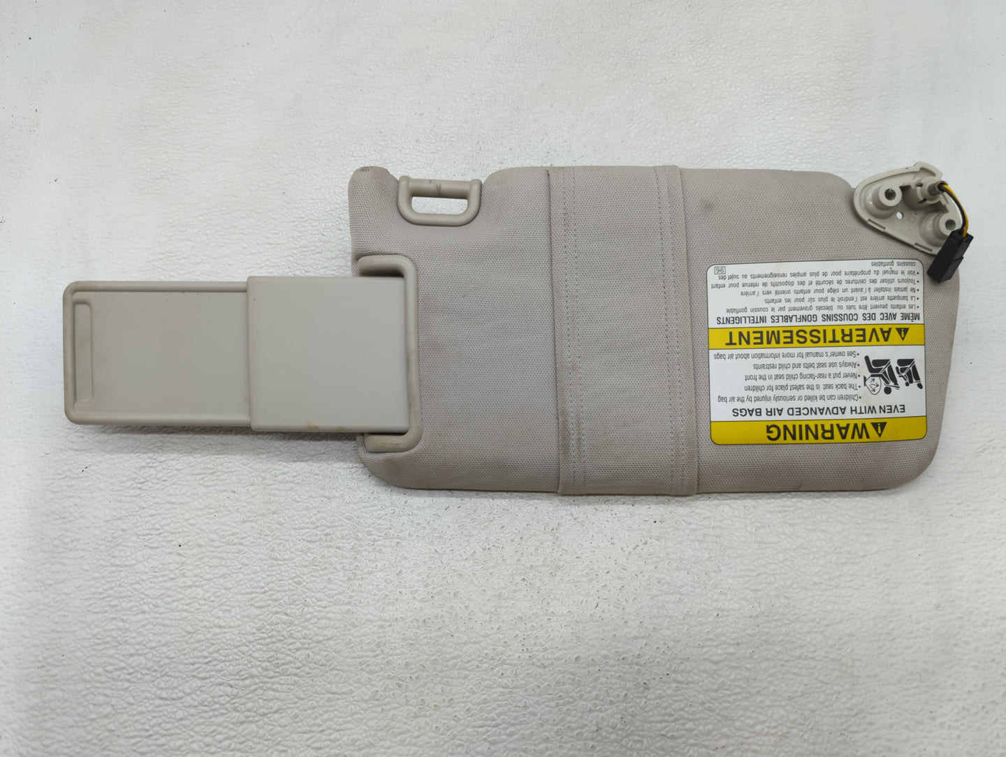 2012-2014 Subaru Legacy Sun Visor Shade Replacement Driver Left Mirror Fits Fits 2012 2013 2014 OEM Used Auto Parts - Oemuse