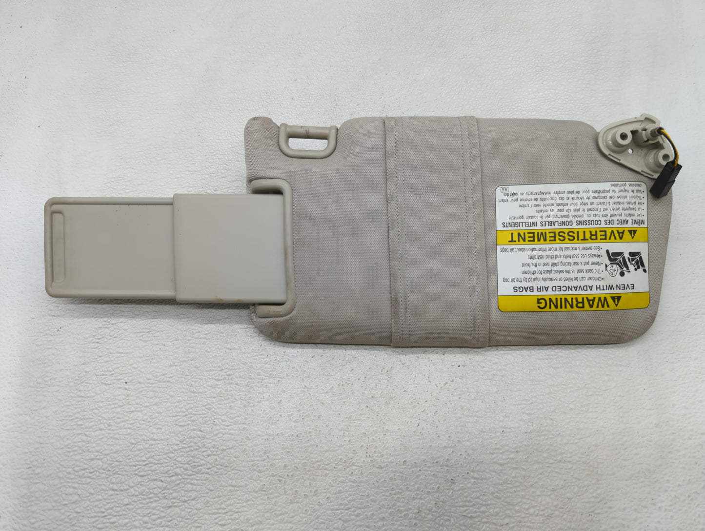 2012-2014 Subaru Legacy Sun Visor Shade Replacement Driver Left Mirror Fits Fits 2012 2013 2014 OEM Used Auto Parts - Oemuse