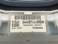 2013-2014 Subaru Legacy Instrument Cluster Speedometer Gauges P/N:85001AJ00A Fits Fits 2013 2014 OEM Used Auto Parts - Oemus
