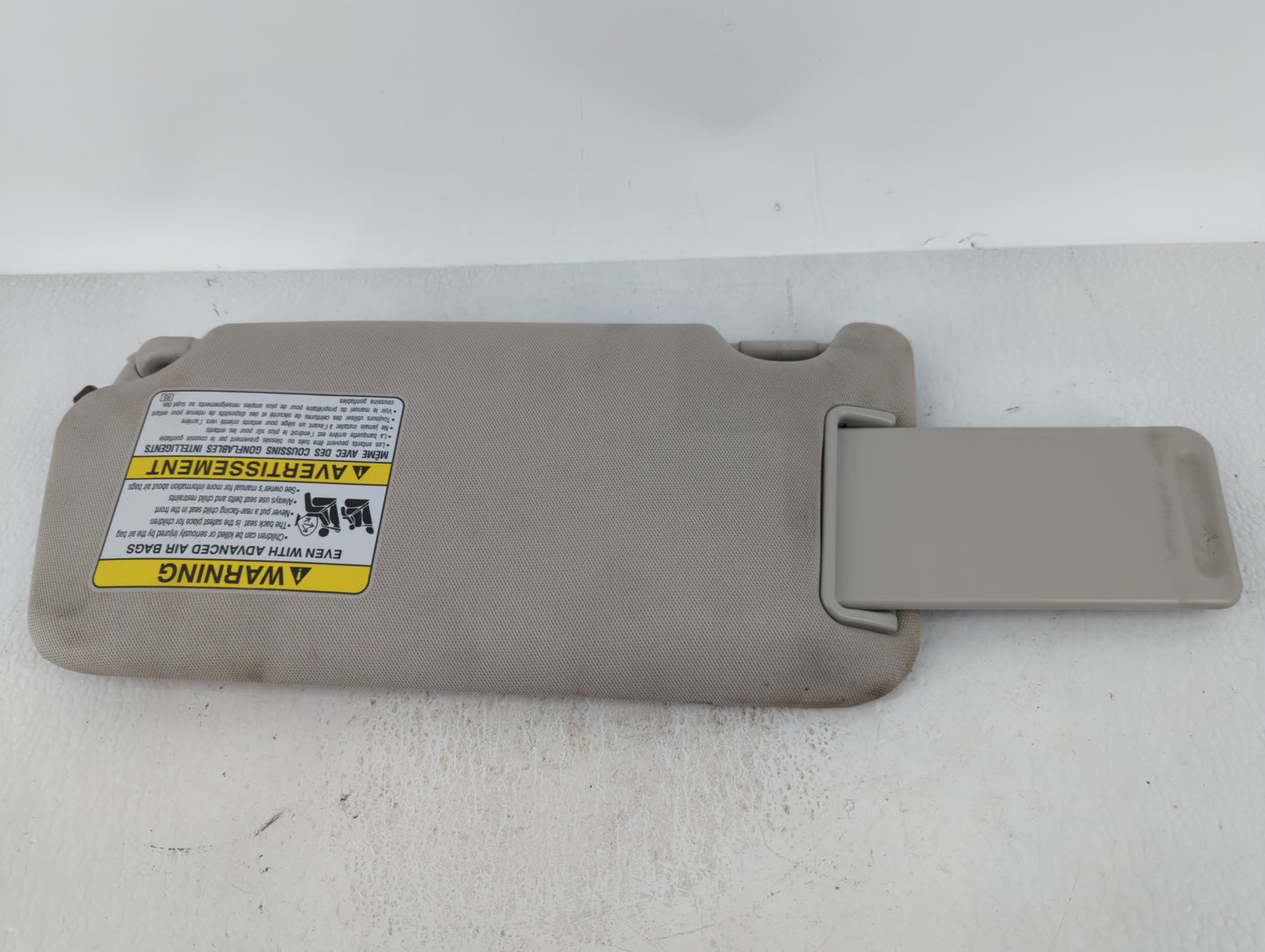 2010-2014 Subaru Legacy Sun Visor Shade Replacement Passenger Right Mirror Fits Fits 2010 2011 2012 2013 2014 OEM Used Auto 