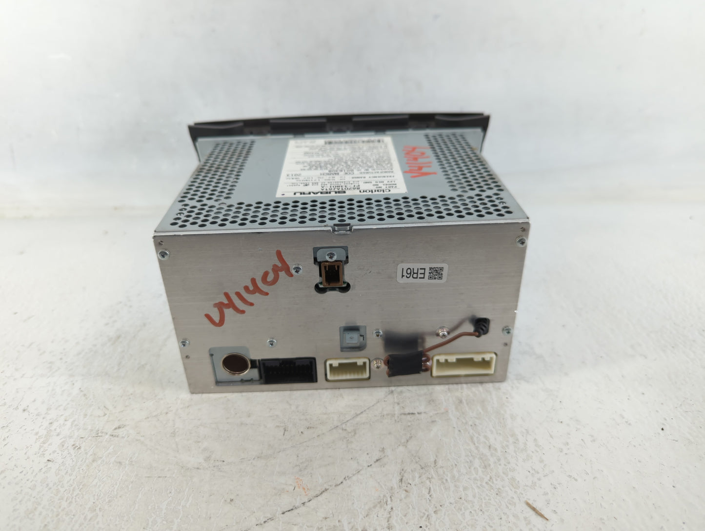 2012-2014 Subaru Legacy Radio AM FM Cd Player Receiver Replacement P/N:86201AJ61A Fits Fits 2012 2013 2014 OEM Used Auto Par