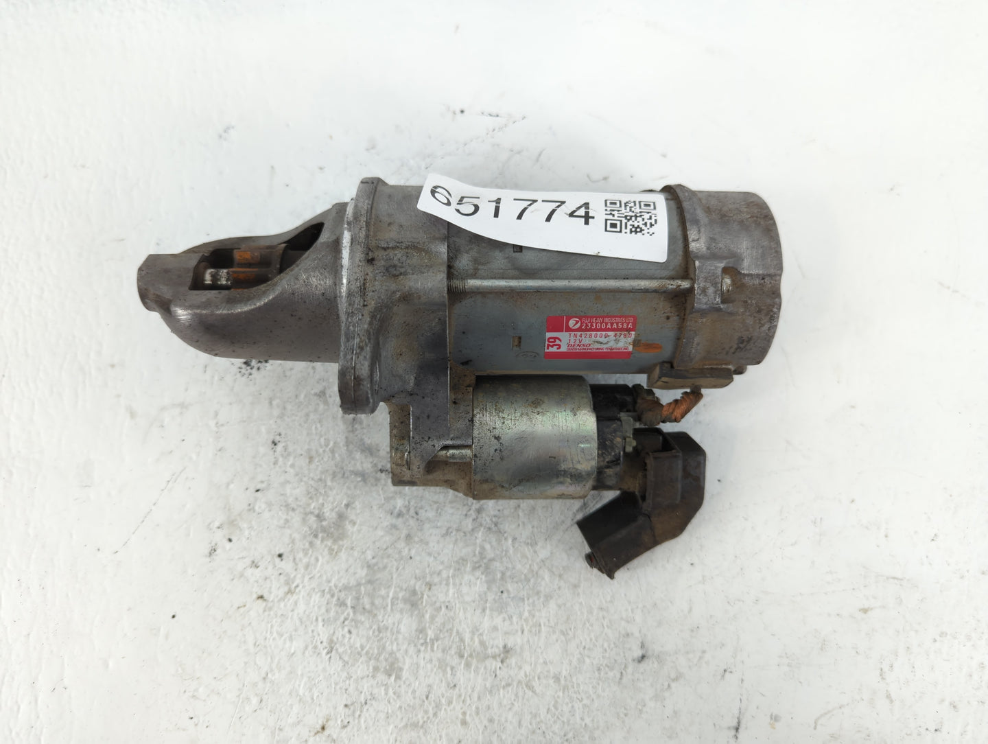 2008-2014 Subaru Legacy Car Starter Motor Solenoid OEM P/N:TN428000-4780 23300AA58A Fits Fits 2008 2009 2010 2011 2012 2013 