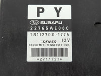 2013-2014 Subaru Legacy PCM Engine Control Computer ECU ECM PCU OEM P/N:TN112700-1775 22765AE06C Fits Fits 2013 2014 OEM Use