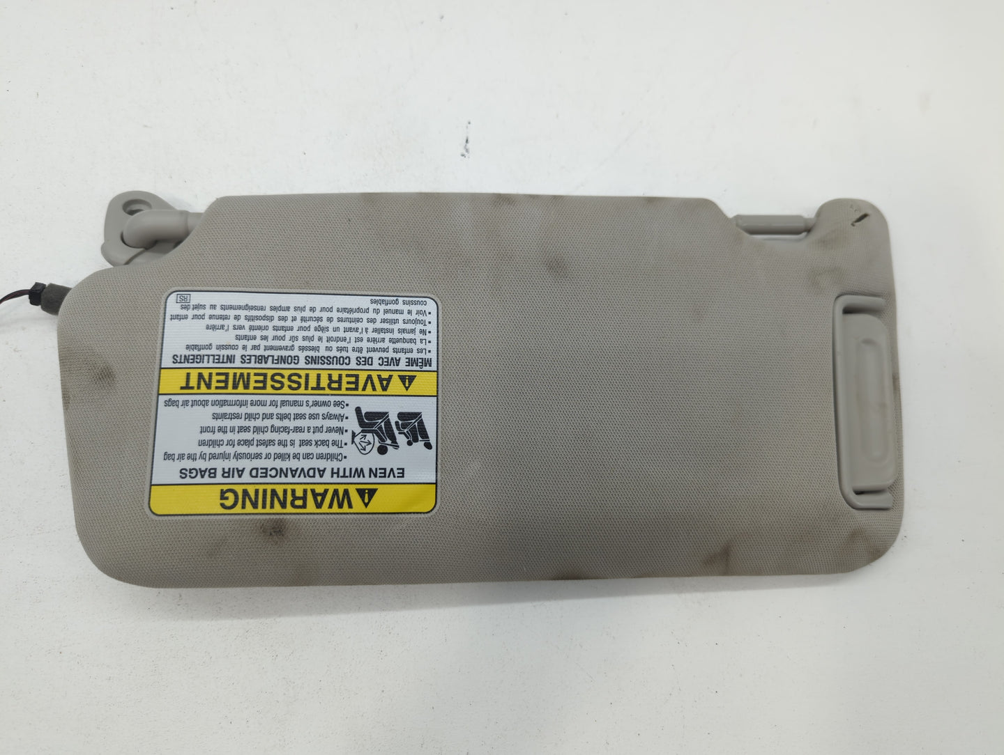 2010-2014 Subaru Legacy Sun Visor Shade Replacement Passenger Right Mirror Fits Fits 2010 2011 2012 2013 2014 OEM Used Auto 