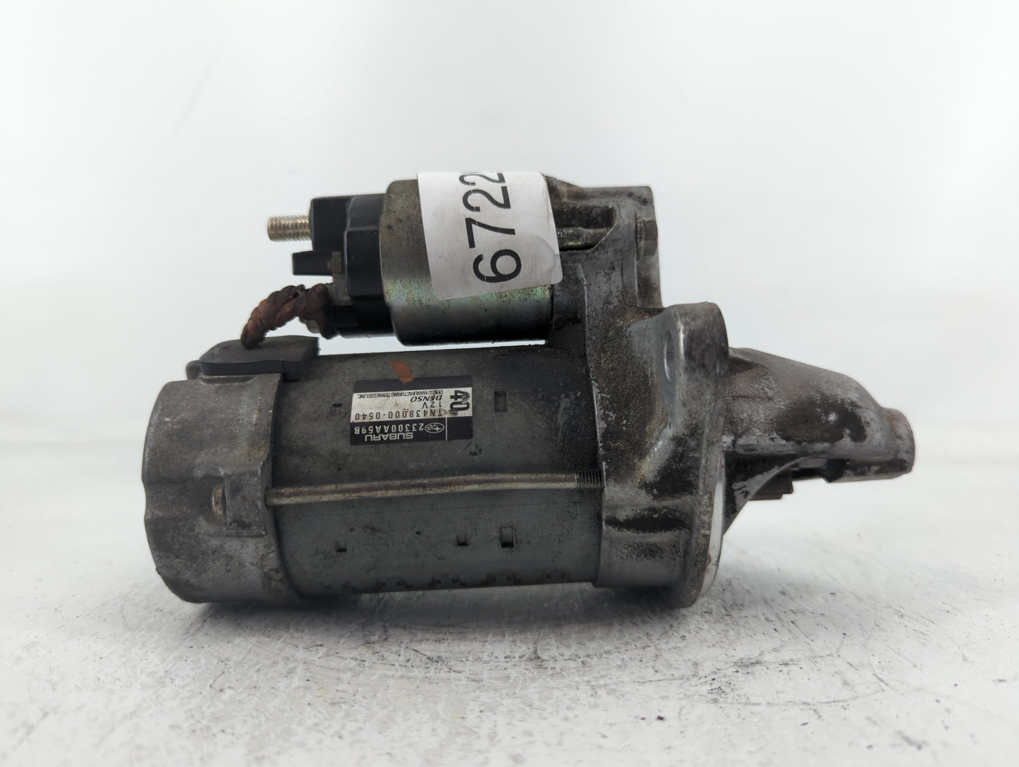 2008-2015 Subaru Legacy Car Starter Motor Solenoid OEM P/N:TN438000-0540 23300AA59B Fits OEM Used Auto Parts - Oemusedautopa