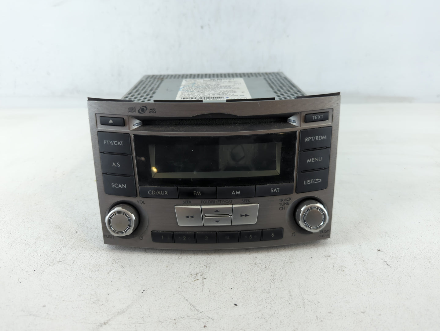 2012-2014 Subaru Legacy Am Fm Cd Player Radio Receiver - Oemusedautoparts1.com