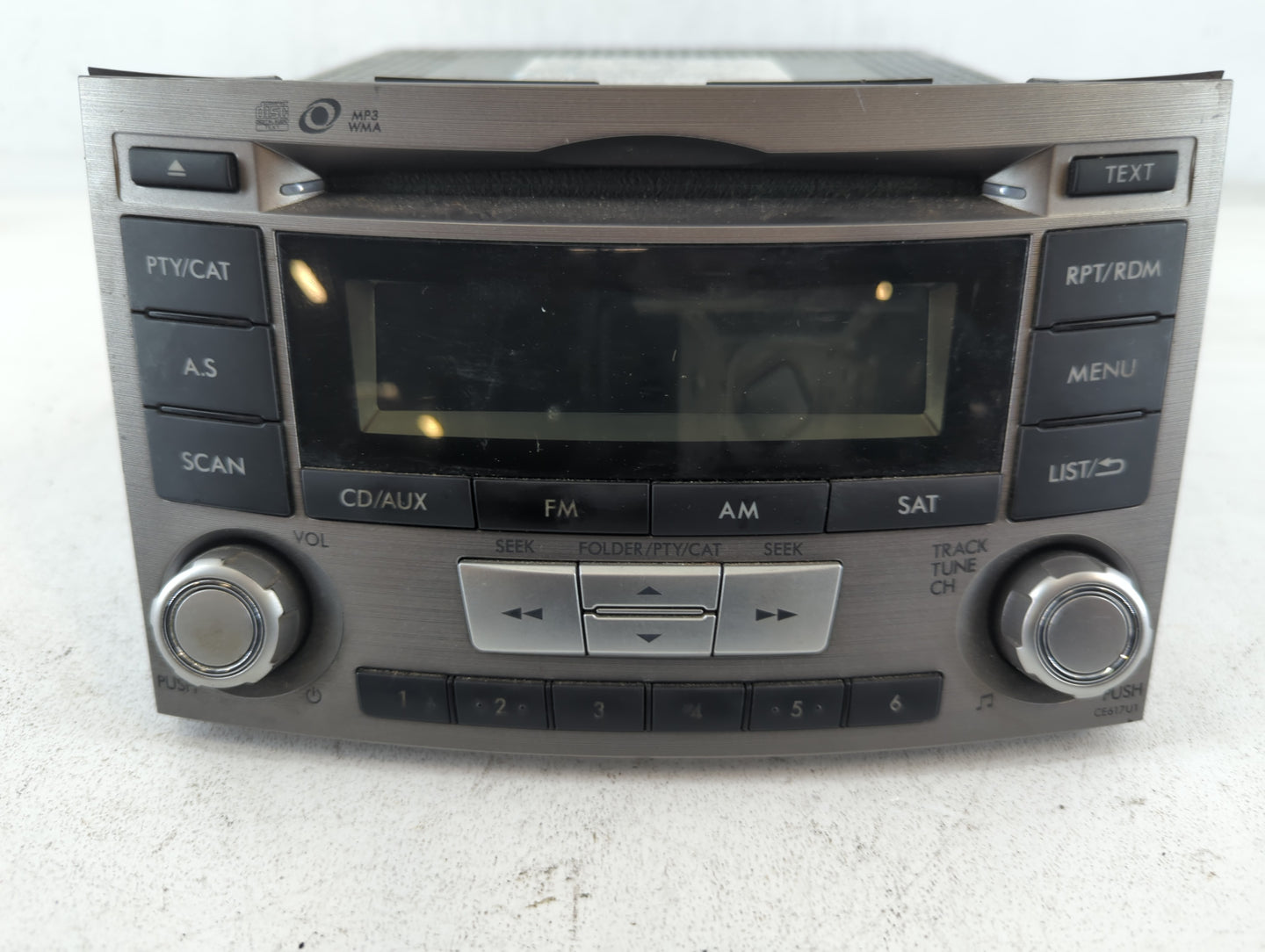 2012-2014 Subaru Legacy Am Fm Cd Player Radio Receiver - Oemusedautoparts1.com