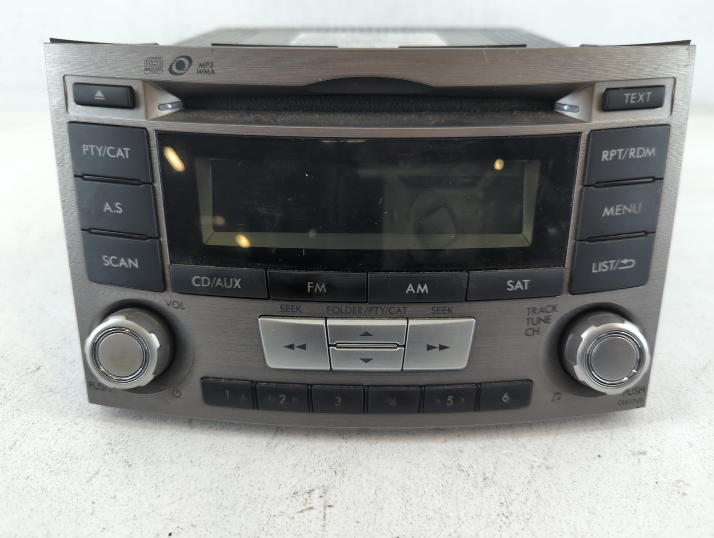 2012-2014 Subaru Legacy Am Fm Cd Player Radio Receiver - Oemusedautoparts1.com