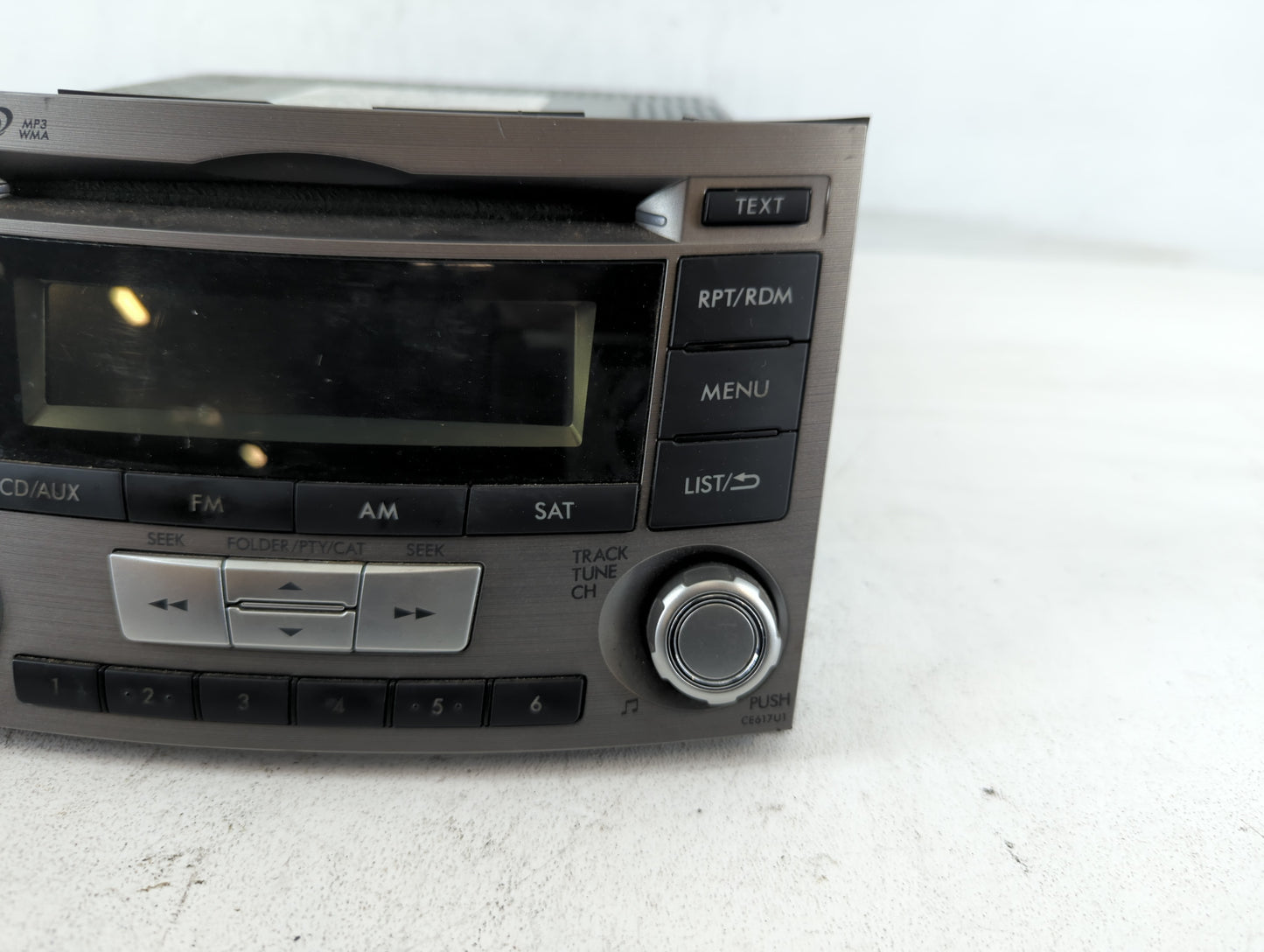 2012-2014 Subaru Legacy Am Fm Cd Player Radio Receiver - Oemusedautoparts1.com