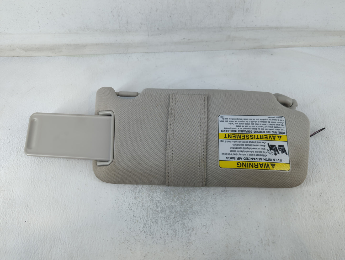 2010-2014 Subaru Legacy Sun Visor Shade Replacement Driver Left Mirror Fits Fits 2010 2011 2012 2013 2014 OEM Used Auto Part