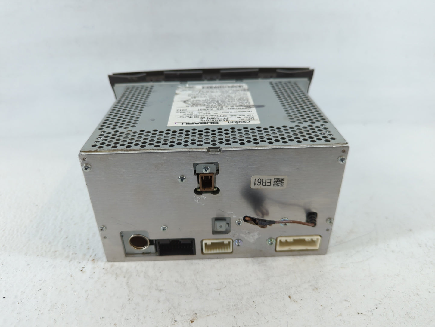 2012-2014 Subaru Legacy Radio AM FM Cd Player Receiver Replacement P/N:86201AJ61A Fits Fits 2012 2013 2014 OEM Used Auto Par