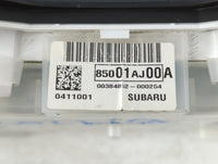 2013-2014 Subaru Legacy Instrument Cluster Speedometer Gauges P/N:85001AJ00A Fits Fits 2013 2014 OEM Used Auto Parts - Oemus