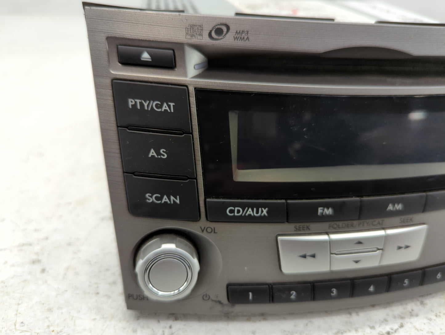 2012-2014 Subaru Legacy Am Fm Cd Player Radio Receiver - Oemusedautoparts1.com