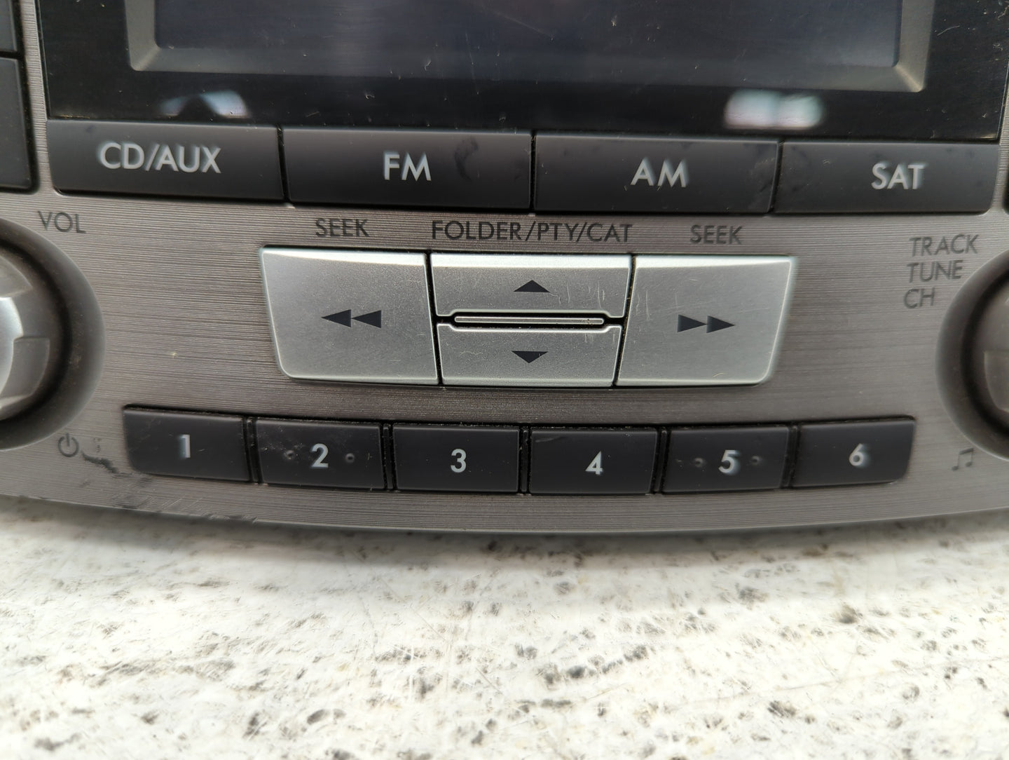 2012-2014 Subaru Legacy Am Fm Cd Player Radio Receiver - Oemusedautoparts1.com