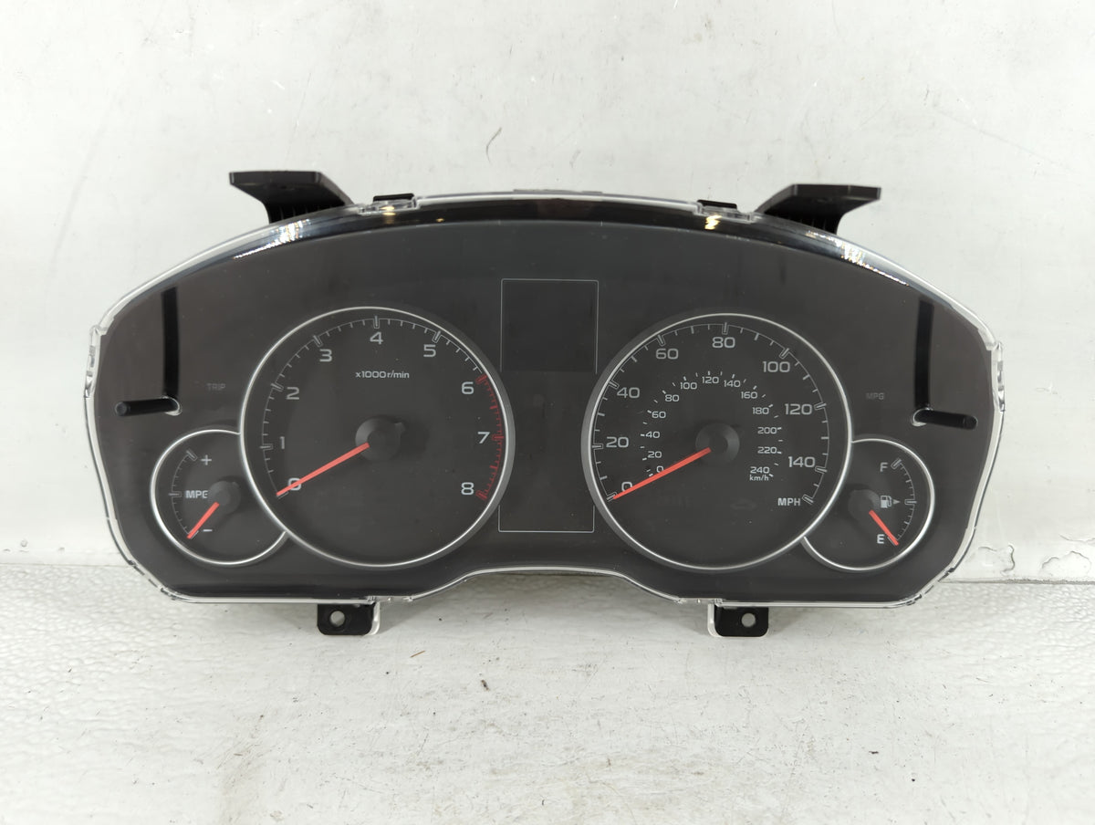 2013-2014 Subaru Legacy Instrument Cluster Speedometer Gauges P/N:85004AJ01A Miles: Fits Fits 2013 2014 OEM Used Auto Parts 