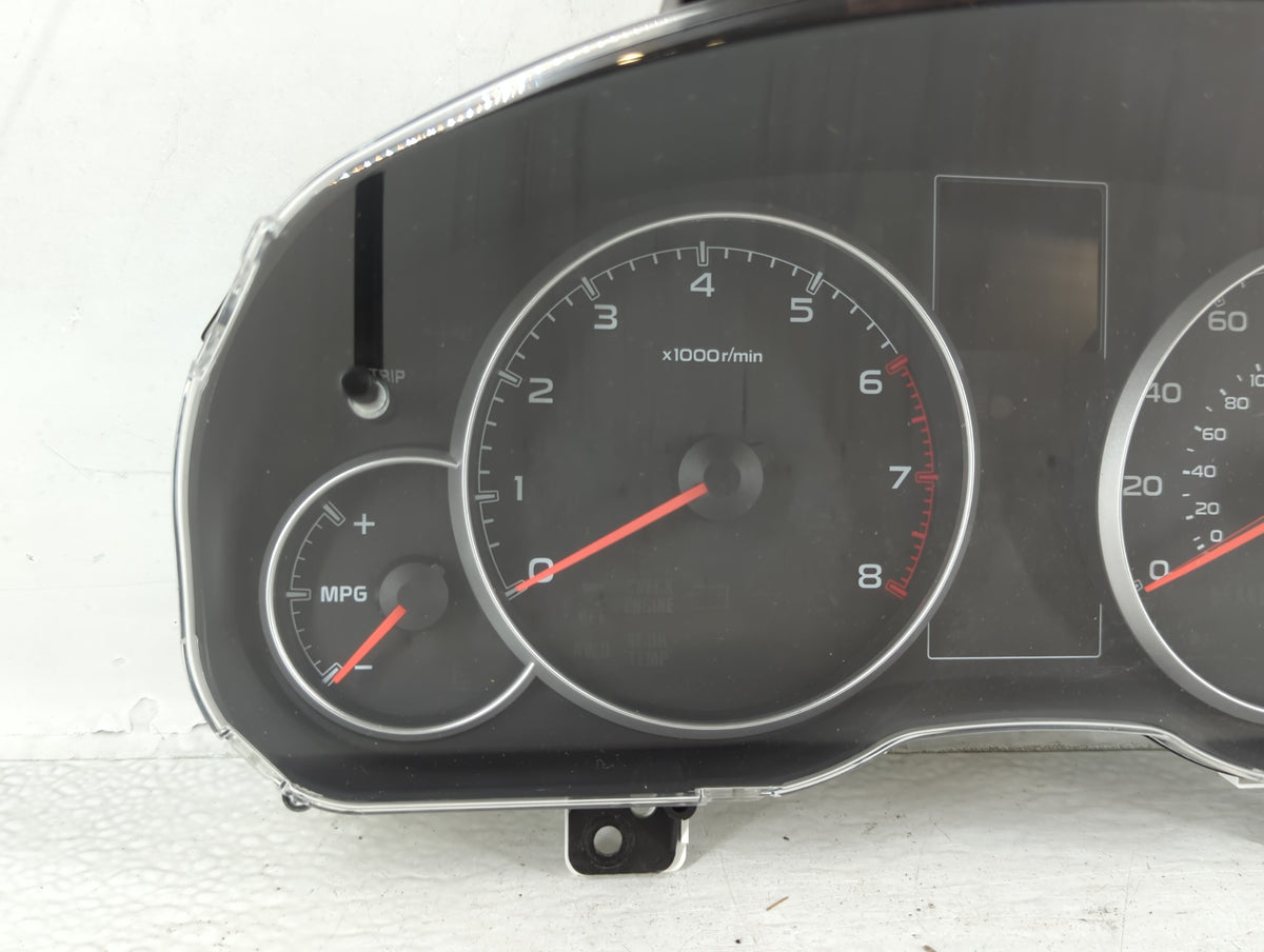 2013-2014 Subaru Legacy Instrument Cluster Speedometer Gauges P/N:85004AJ01A Miles: Fits Fits 2013 2014 OEM Used Auto Parts 