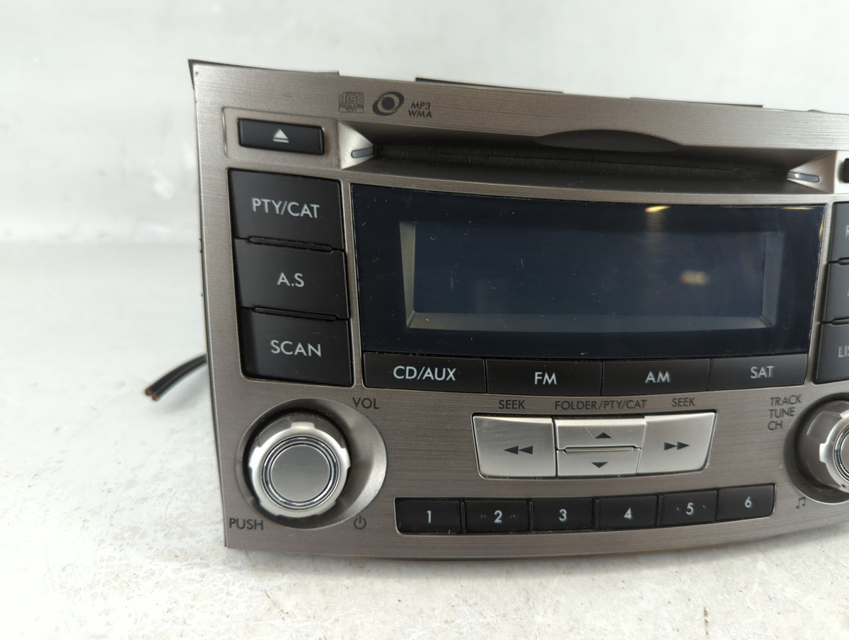 2012-2014 Subaru Legacy Am Fm Cd Player Radio Receiver 732440 - Oemusedautoparts1.com