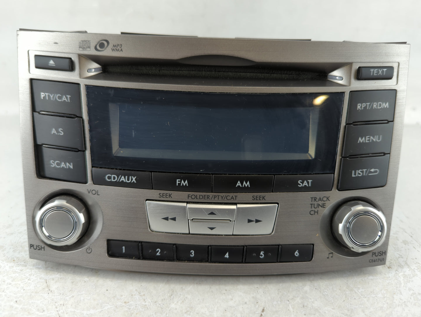 2012-2014 Subaru Legacy Am Fm Cd Player Radio Receiver - Oemusedautoparts1.com