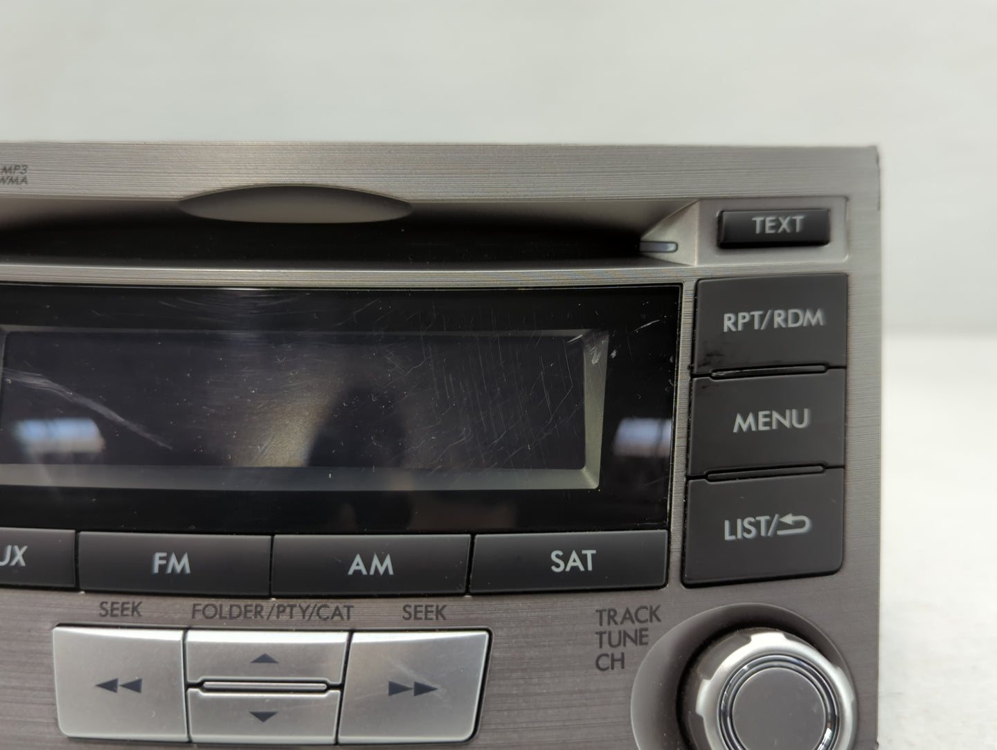 2012-2014 Subaru Legacy Radio AM FM Cd Player Receiver Replacement P/N:86201AJ61A Fits Fits 2012 2013 2014 OEM Used Auto Par