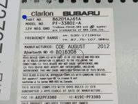 2012-2014 Subaru Legacy Radio AM FM Cd Player Receiver Replacement P/N:86201AJ61A Fits Fits 2012 2013 2014 OEM Used Auto Par