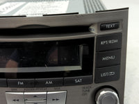 2012-2014 Subaru Legacy Radio AM FM Cd Player Receiver Replacement P/N:86201AJ61A Fits Fits 2012 2013 2014 OEM Used Auto Par