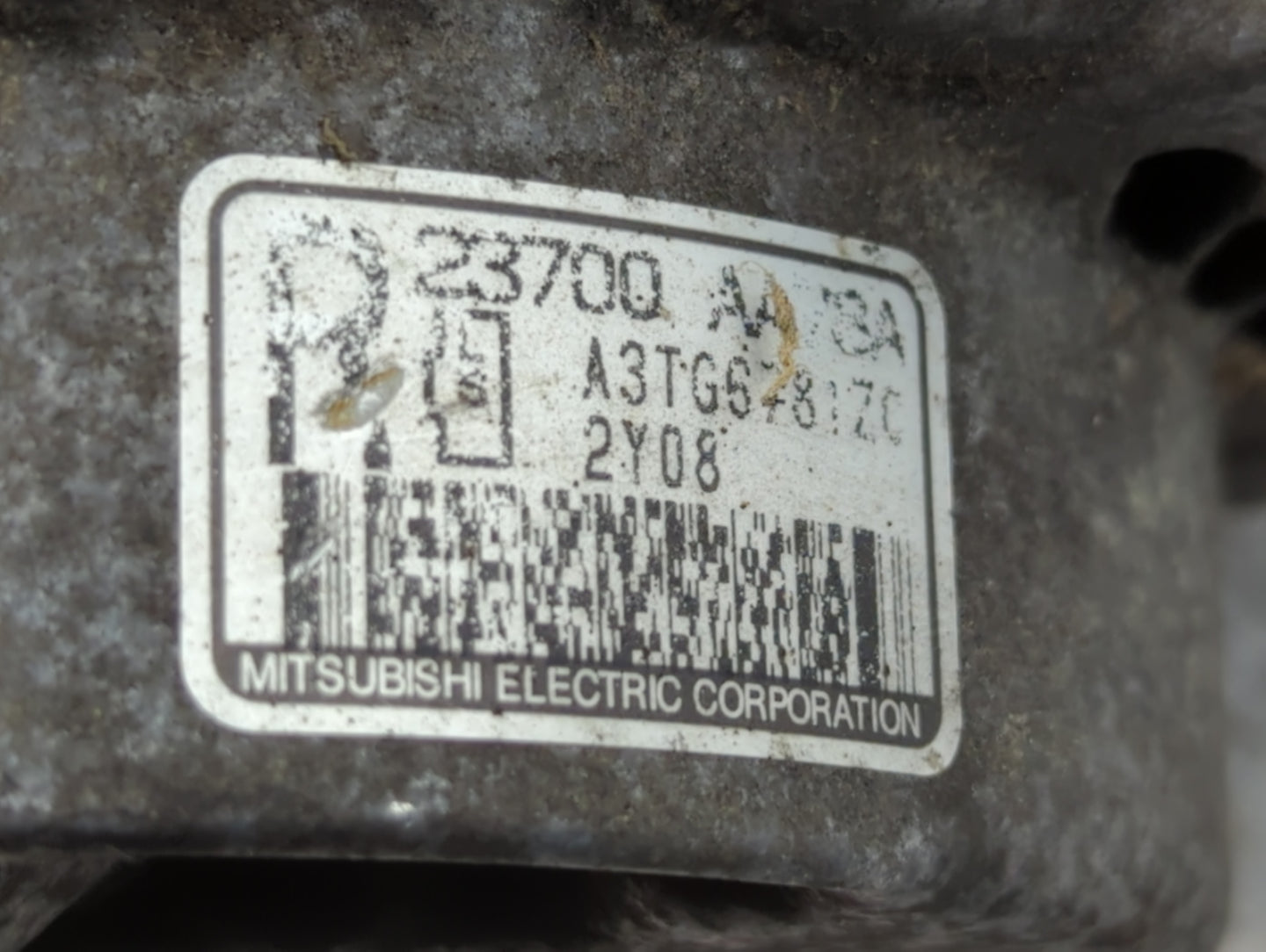 2013-2014 Subaru Legacy Alternator Replacement Generator Charging Assembly Engine OEM P/N:23700 AA78A Fits Fits 2013 2014 OE