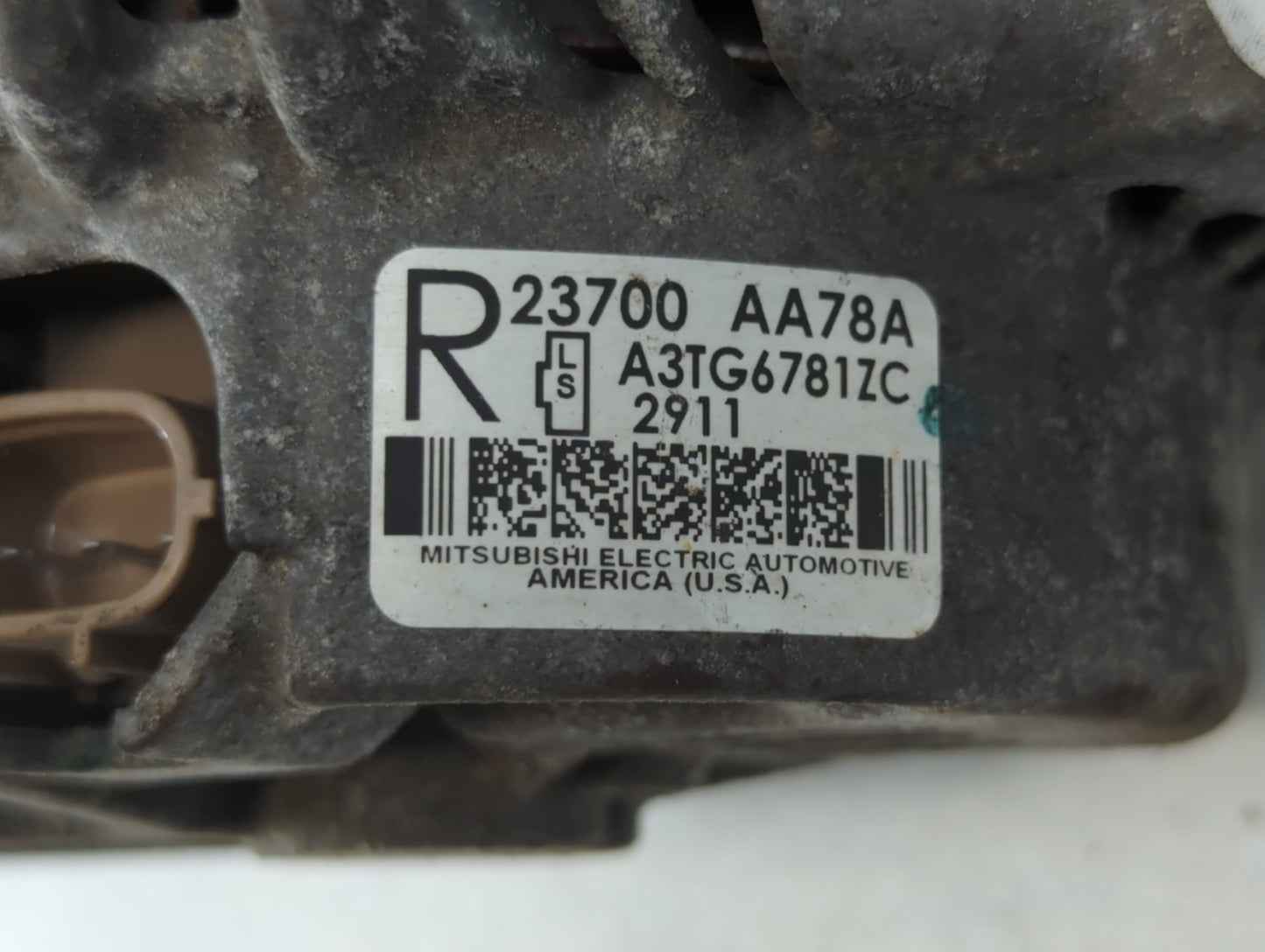 2013-2014 Subaru Legacy Alternator Replacement Generator Charging Assembly Engine OEM P/N:23700 AA78A Fits Fits 2013 2014 OE