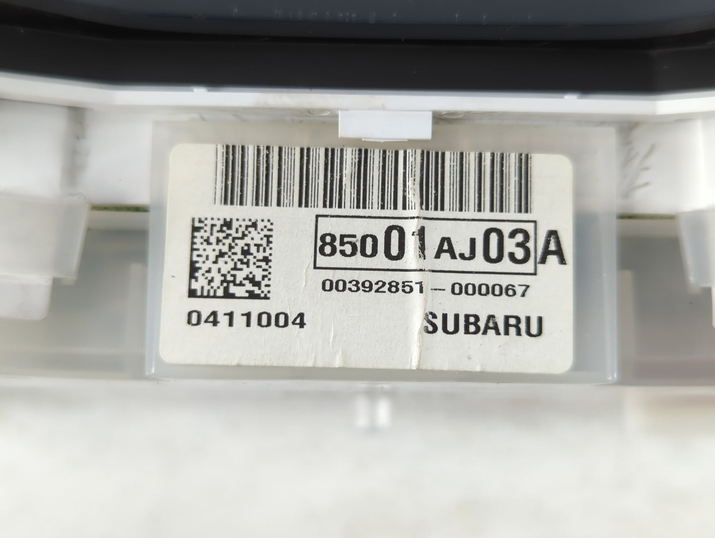 2013-2014 Subaru Legacy Instrument Cluster Speedometer Gauges P/N:85001AJ03A Fits Fits 2013 2014 OEM Used Auto Parts - Oemus