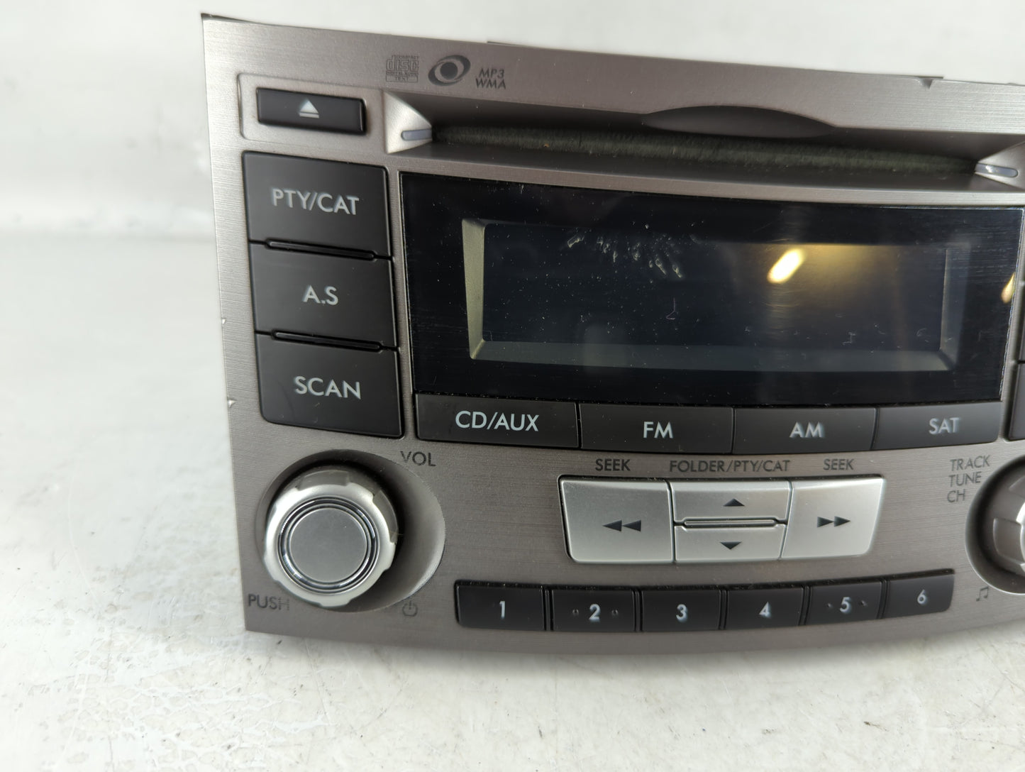 2012-2014 Subaru Legacy Am Fm Cd Player Radio Receiver - Oemusedautoparts1.com