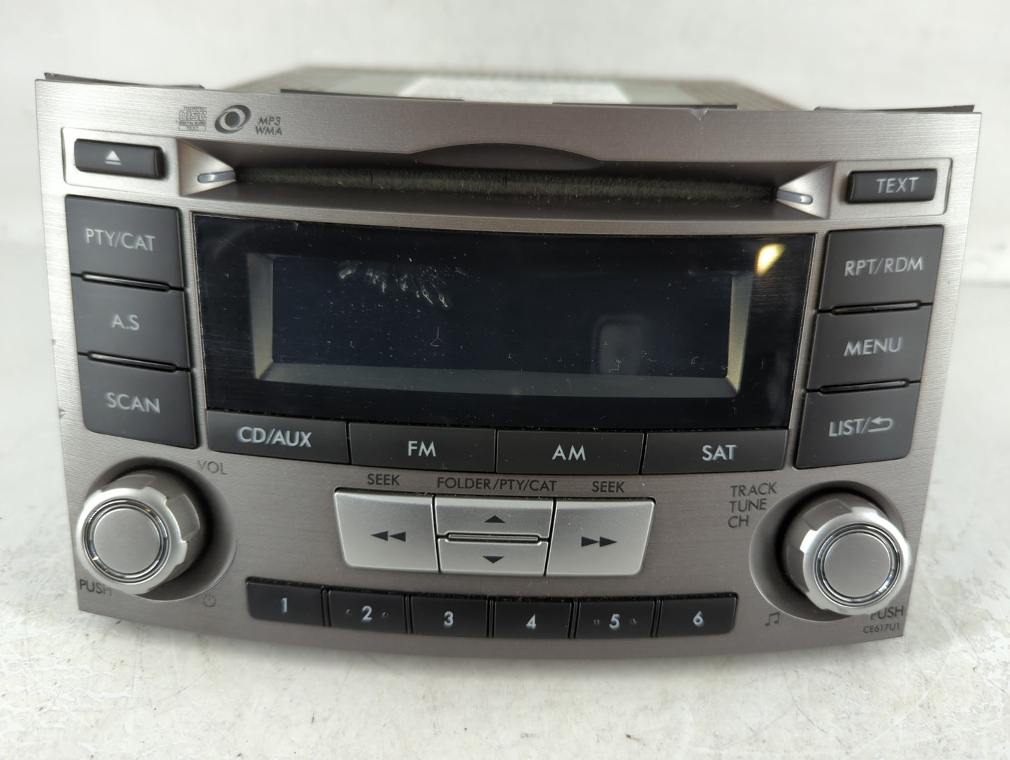 2012-2014 Subaru Legacy Am Fm Cd Player Radio Receiver - Oemusedautoparts1.com