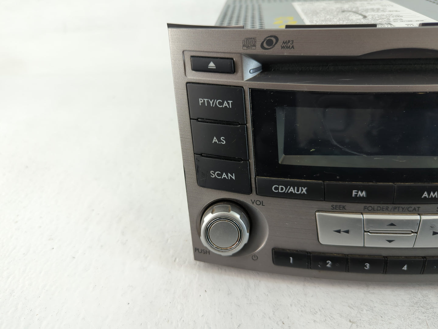 2012-2014 Subaru Legacy Am Fm Cd Player Radio Receiver - Oemusedautoparts1.com