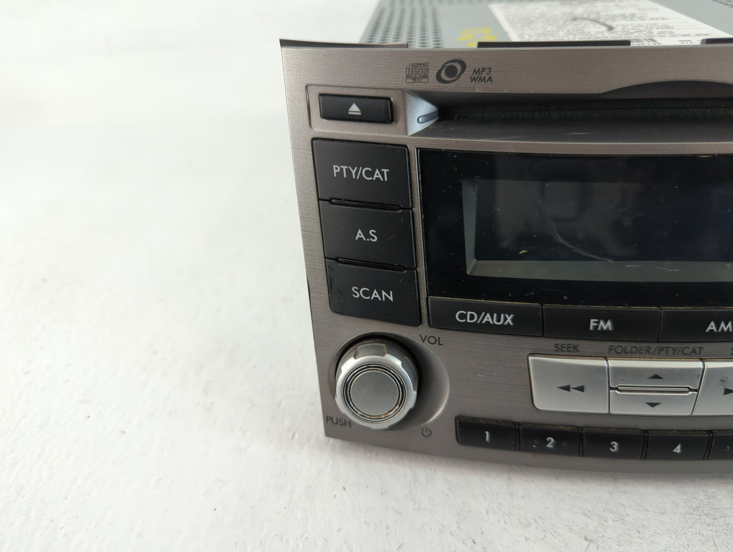 2012-2014 Subaru Legacy Am Fm Cd Player Radio Receiver - Oemusedautoparts1.com