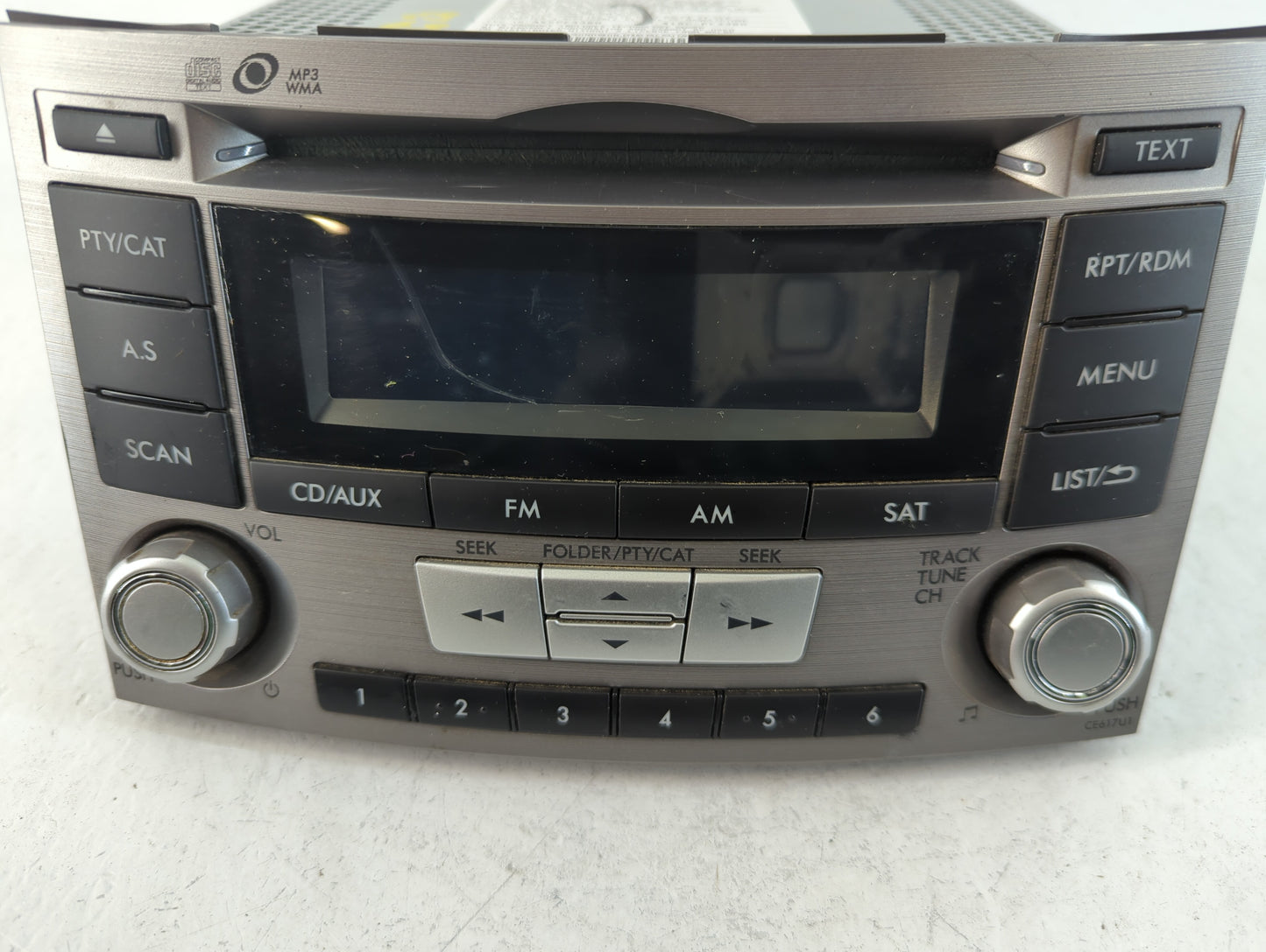 2012-2014 Subaru Legacy Am Fm Cd Player Radio Receiver - Oemusedautoparts1.com