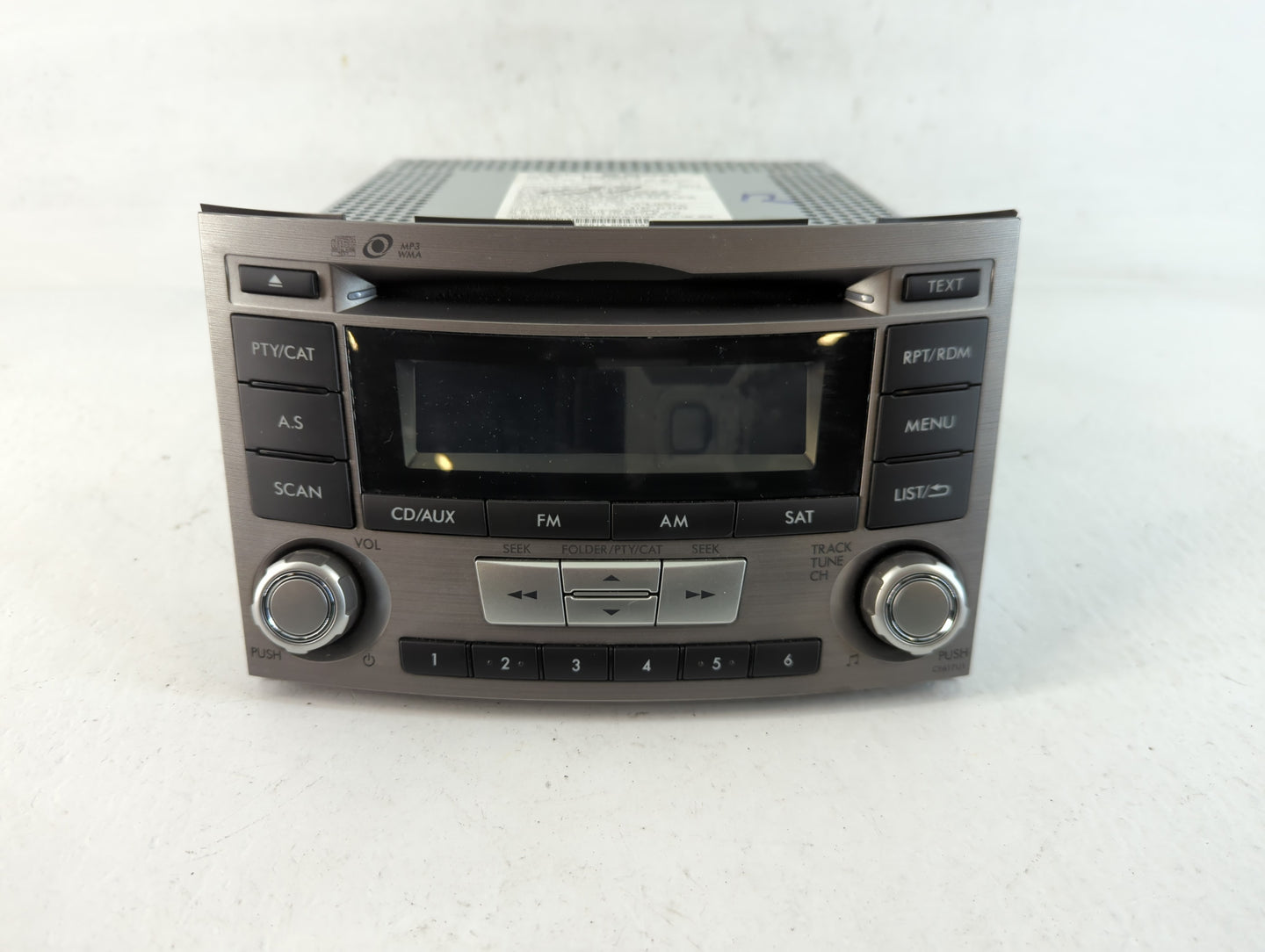 2012-2014 Subaru Legacy Am Fm Cd Player Radio Receiver - Oemusedautoparts1.com