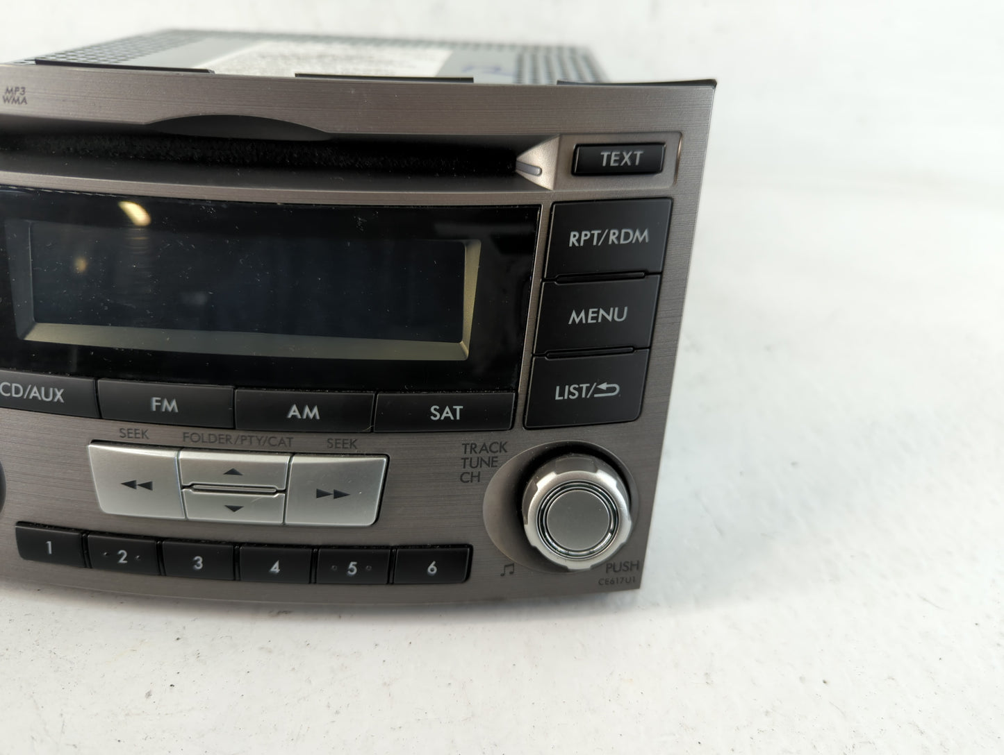 2012-2014 Subaru Legacy Am Fm Cd Player Radio Receiver - Oemusedautoparts1.com