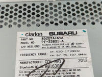 2012-2014 Subaru Legacy Am Fm Cd Player Radio Receiver - Oemusedautoparts1.com