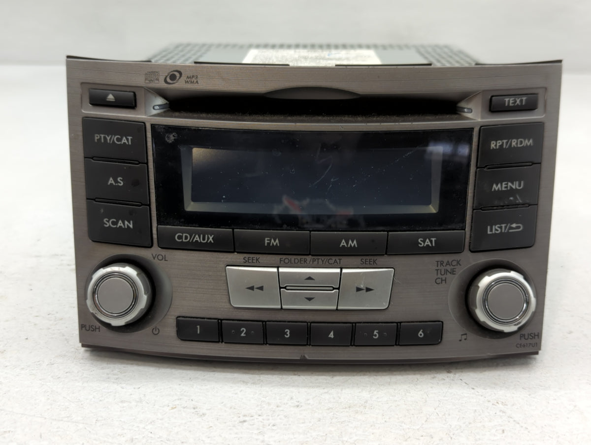 2012-2014 Subaru Legacy Am Fm Cd Player Radio Receiver 751549 - Oemusedautoparts1.com