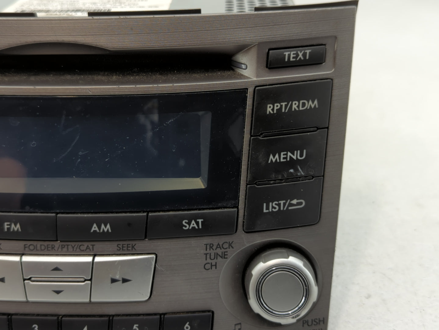 2012-2014 Subaru Legacy Am Fm Cd Player Radio Receiver - Oemusedautoparts1.com