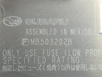 2010-2014 Subaru Legacy Fusebox Fuse Box Panel Relay Module P/N:MB503200B Fits Fits 2010 2011 2012 2013 2014 OEM Used Auto P