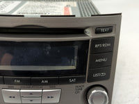 2012-2014 Subaru Legacy Radio AM FM Cd Player Receiver Replacement P/N:86201AJ61A Fits Fits 2012 2013 2014 OEM Used Auto Par