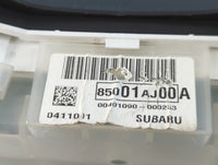 2013-2014 Subaru Legacy Instrument Cluster Speedometer Gauges P/N:85001AJ00A Fits Fits 2013 2014 OEM Used Auto Parts - Oemus