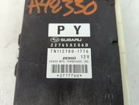 2013-2014 Subaru Legacy PCM Engine Control Computer ECU ECM PCU OEM P/N:22765AE06D TN112700-1776 Fits Fits 2013 2014 OEM Use