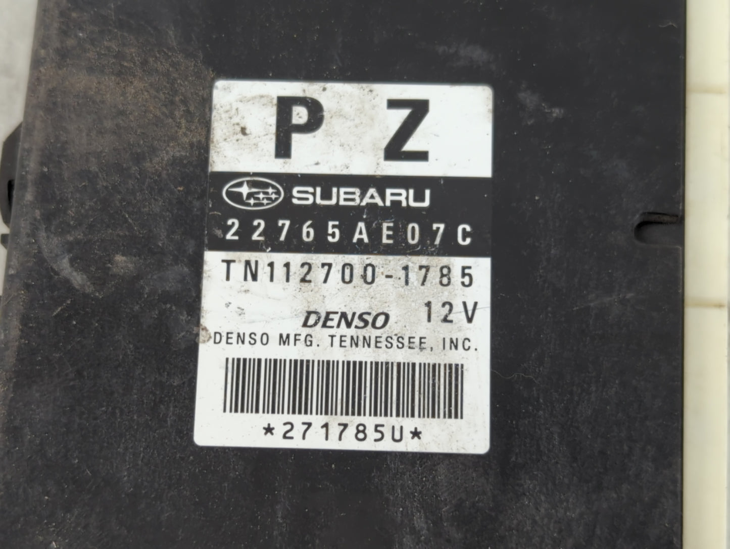 2013-2014 Subaru Legacy PCM Engine Control Computer ECU ECM PCU OEM P/N:TN112700-1785 22765AE07C Fits Fits 2013 2014 OEM Use
