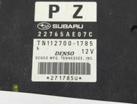 2013-2014 Subaru Legacy PCM Engine Control Computer ECU ECM PCU OEM P/N:TN112700-1785 22765AE07C Fits Fits 2013 2014 OEM Use