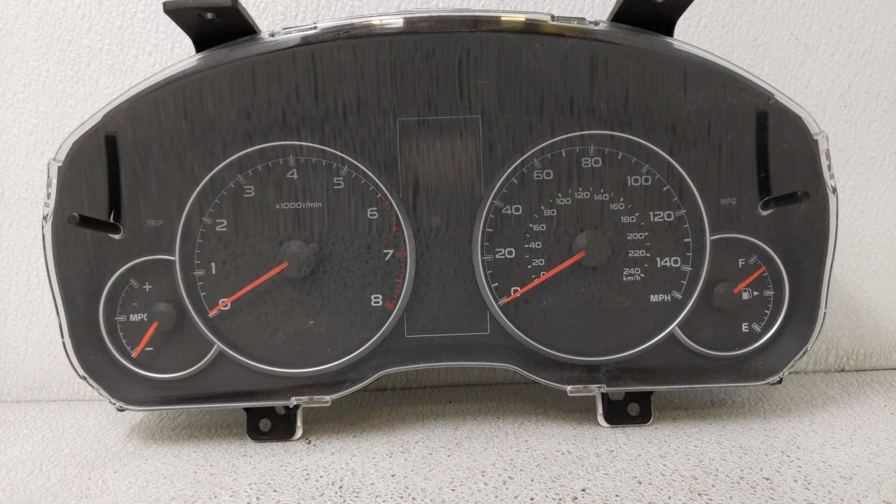 2013-2014 Subaru Legacy Instrument Cluster Speedometer Gauges P/N:85004AJ01A Fits Fits 2013 2014 OEM Used Auto Parts - Oemus